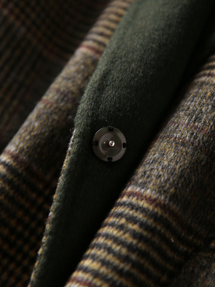 Classic | Winter Check Wool Coat