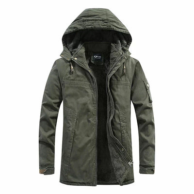 Sebastian | Men's Warm Hooded Jacket