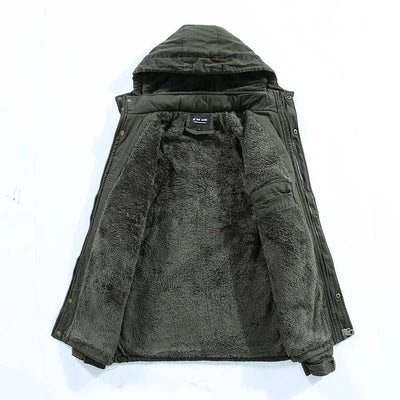 Sebastian | Men's Warm Hooded Jacket