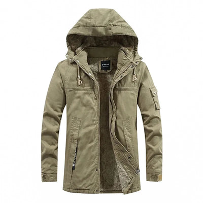 Sebastian | Men's Warm Hooded Jacket