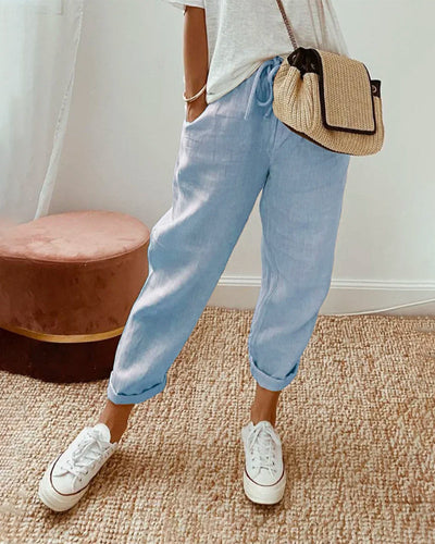 Linen Anti-Sweat Casual & Elegant Trousers