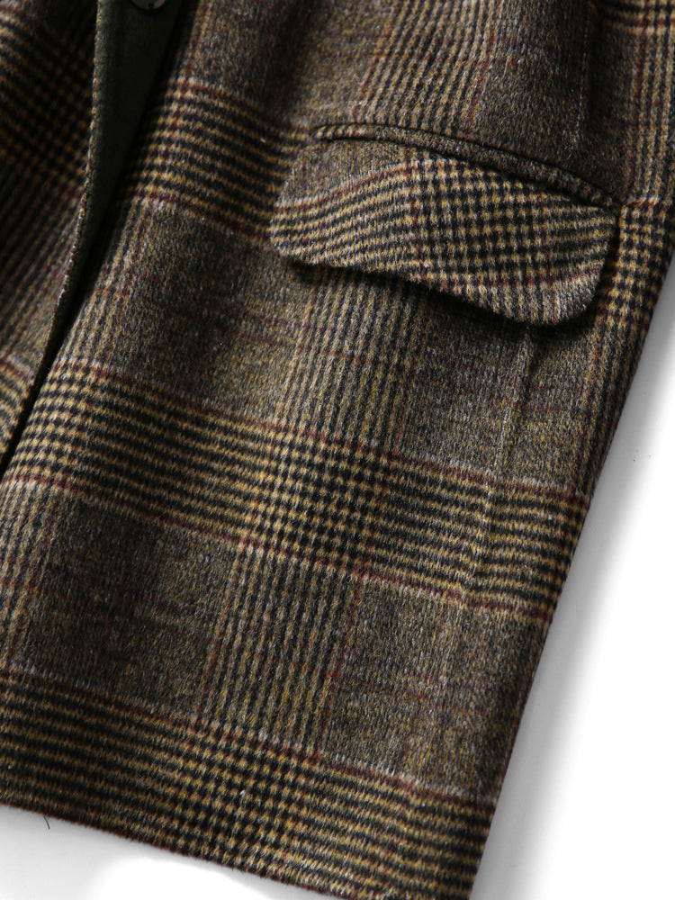 Classic | Winter Check Wool Coat