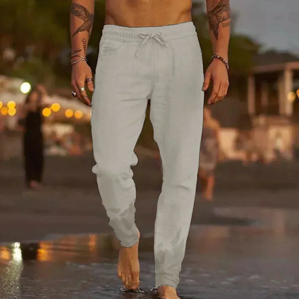 Oxford | Linen Beach Trousers