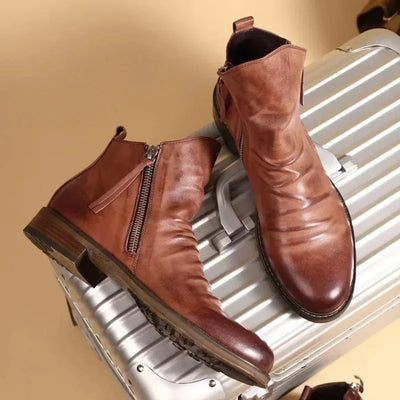 Grant Hale | Leather Oxford Boots