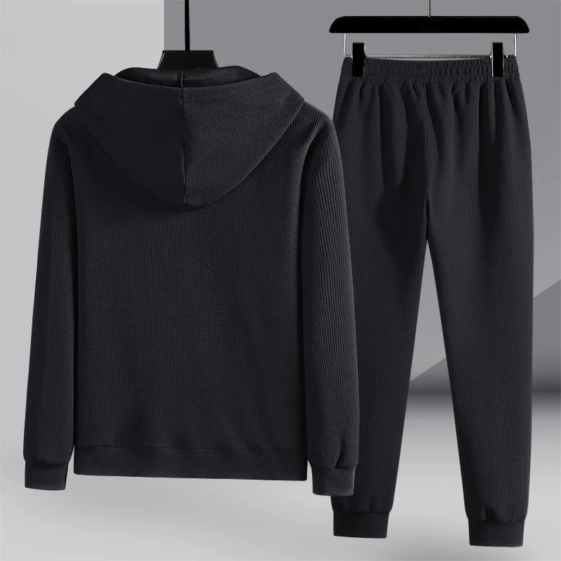 Edoardo | Men Waffle Knit Lounge Set