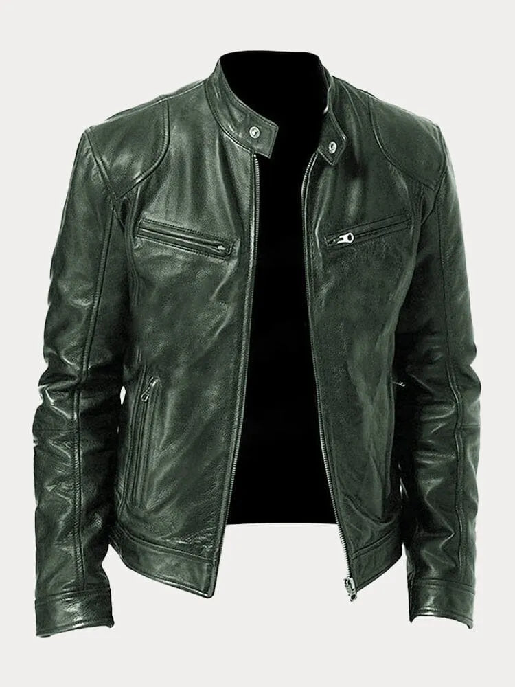 Roy | Casual Leather Jacket