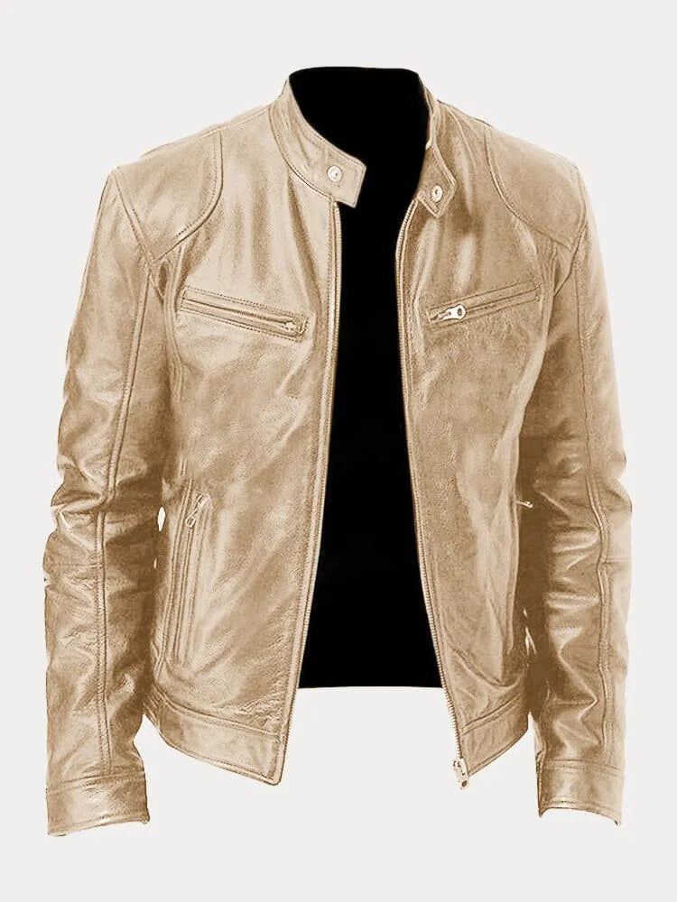 Roy | Casual Leather Jacket