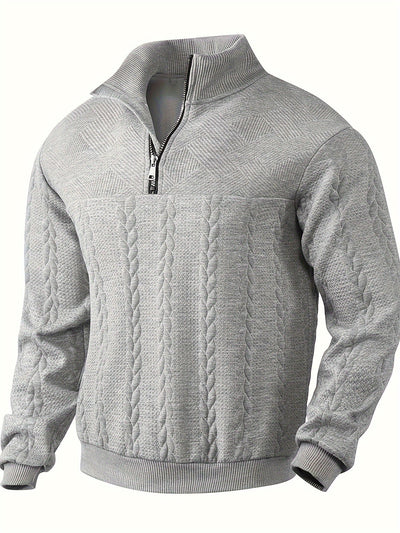 Rafael | Vintage Men's Jumper with Zip