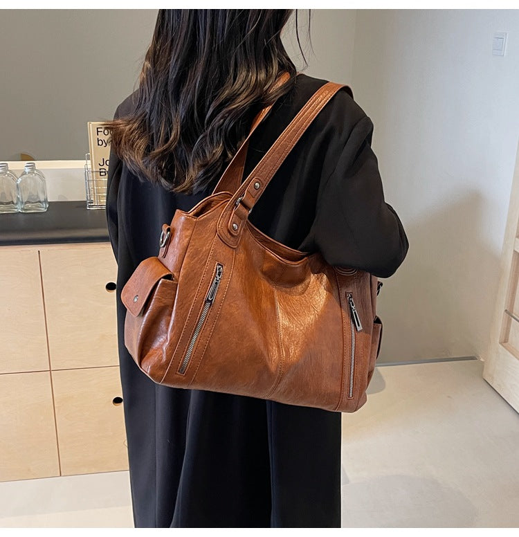 Luvira | Timeless Leather Tote Bag