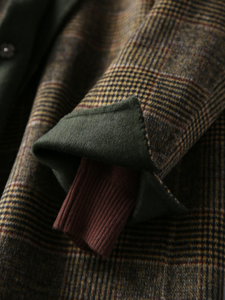 Classic | Winter Check Wool Coat