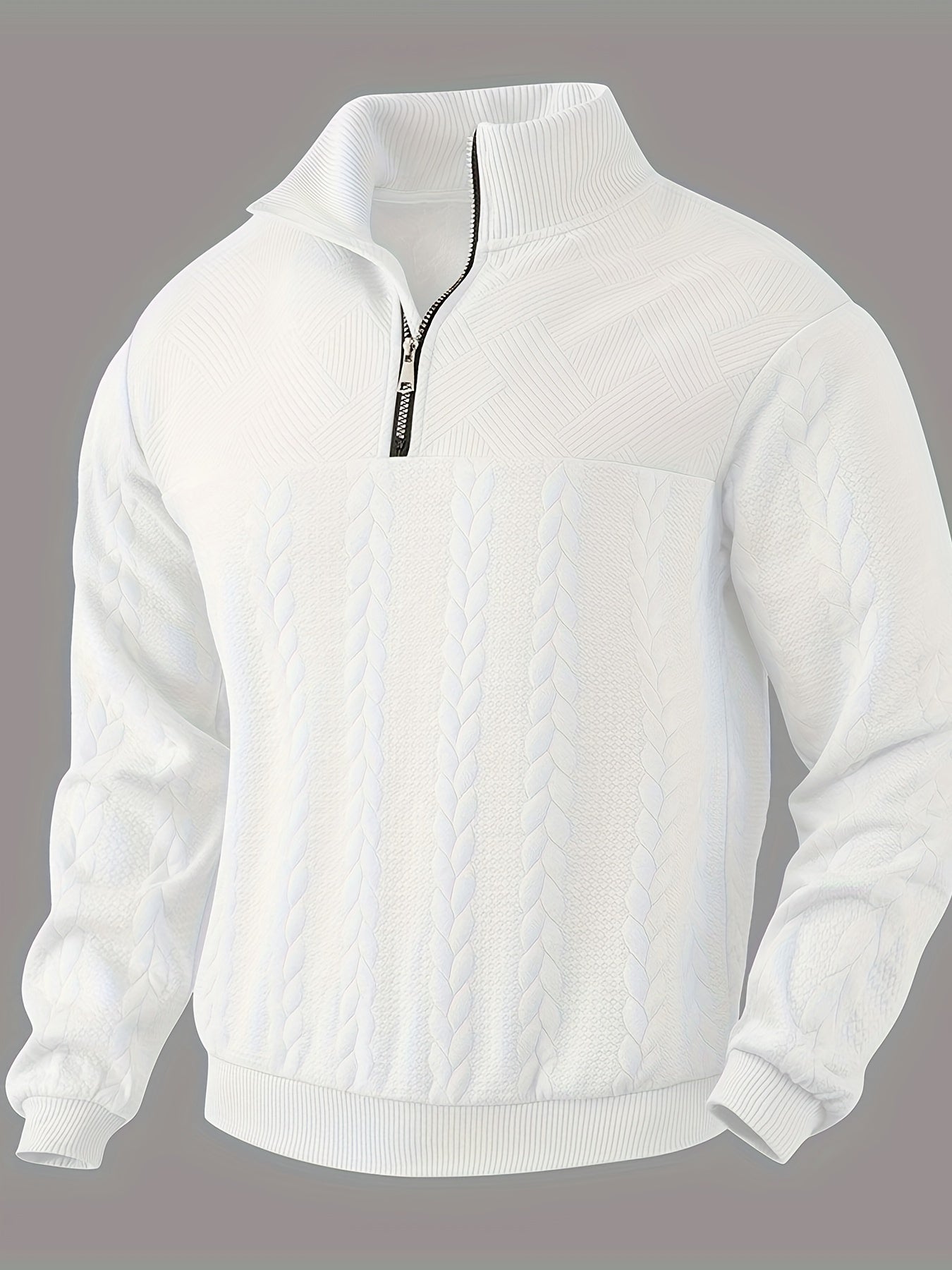Rafael | Vintage Men's Jumper with Zip
