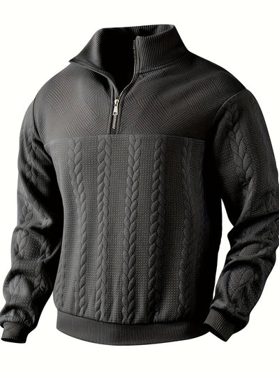 Rafael | Vintage Men's Jumper with Zip