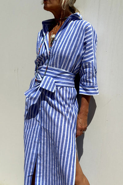 Delphine | Light Elegance with Stripes