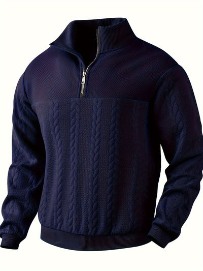 Rafael | Vintage Men's Jumper with Zip