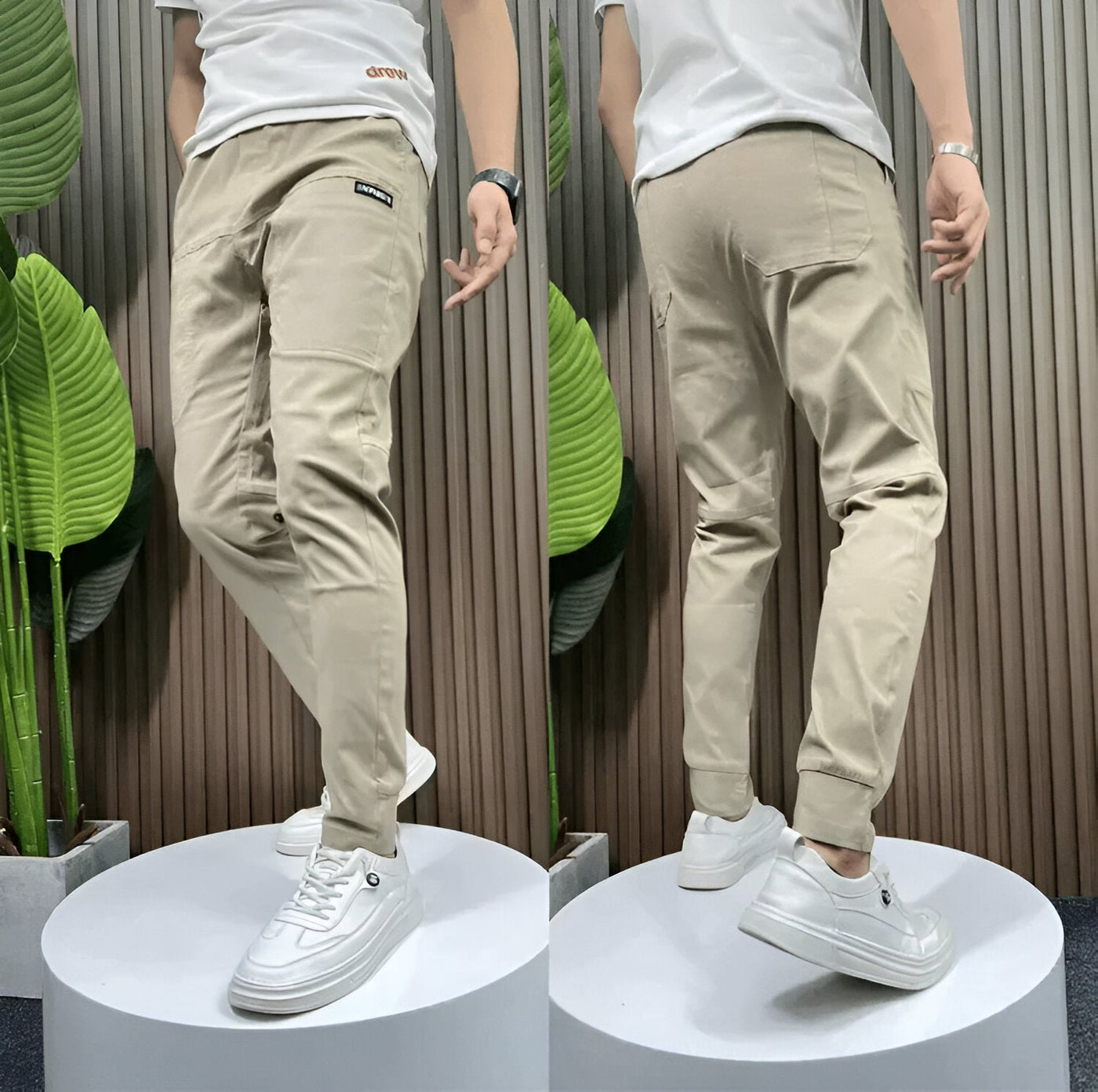Thomas | Premium Stretch Cargo Trousers